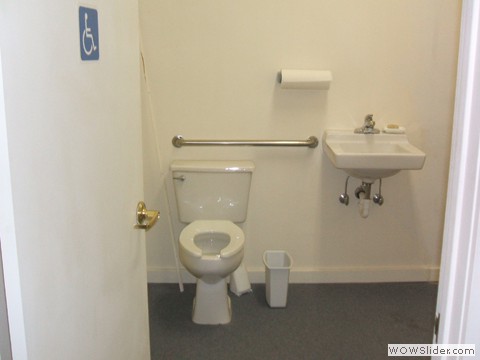 Handicapped access  bathroom